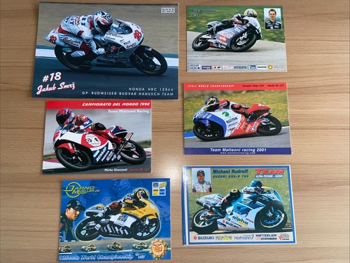 Div autogramm karten motorrad - karten,
