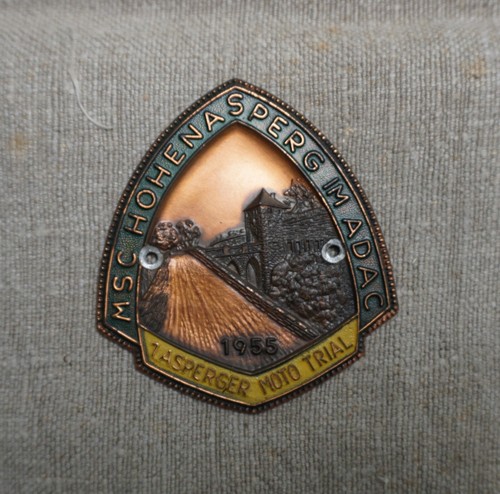 Vintage adac plakette msc - vintage,